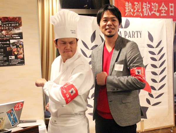 赤坂四川飯店にて100名のファンを呼びイベントを開催。三代目陳健太朗氏も参加していただきました!